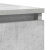 Komoda Betonowa Szara 100x35x76 cm Drewno klejone