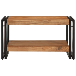 Stolik kawowy 70x50x38 cm Drewno lite Akacja