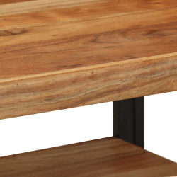 Stolik kawowy 70x50x38 cm Drewno lite Akacja