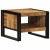 Stolik kawowy 50x50x38 cm lite drewno surowe mango
