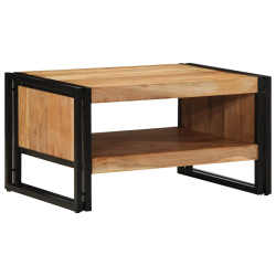 Stolik kawowy 70x50x38 cm Drewno lite Akacja