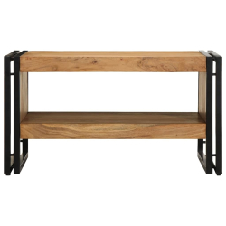 Stolik kawowy 70x50x38 cm Drewno lite Akacja