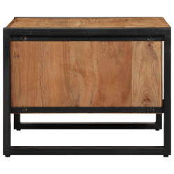 Stolik kawowy 70x50x38 cm Drewno lite Akacja