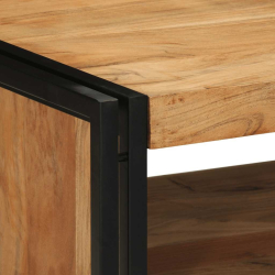 Stolik kawowy 70x50x38 cm Drewno lite Akacja