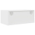 Szafka RTV Biała 60x31x25,5 cm Drewno klejone