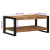 Stolik kawowy 90x50x38 cm lite drewno surowe mango