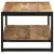 Stolik kawowy 90x50x38 cm lite drewno surowe mango