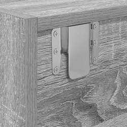 Szafki RTV 2 szt. Szary Sonoma 60x31x25,5 cm Drewno klejone