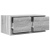Szafki RTV 2 szt. Szary Sonoma 60x31x25,5 cm Drewno klejone