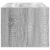 Szafki RTV 2 szt. Szary Sonoma 60x31x25,5 cm Drewno klejone