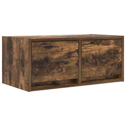 Szafki RTV 2 szt. Dąb wędzony 60x31x25,5 cm Drewno klejone