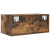 Szafki RTV 2 szt. Dąb wędzony 60x31x25,5 cm Drewno klejone