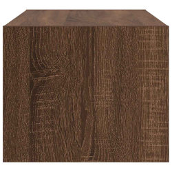 Szafki RTV 2 szt. Brązowy dąb 60x31x25,5 cm Drewno klejone