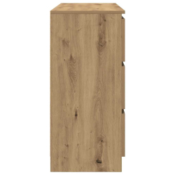 Komoda Artisan Dąb 100x35x76 cm Drewno klejone