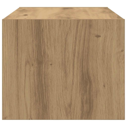 Szafki RTV 2 szt. Dąb Artisan 60x31x25,5 cm Drewno klejone