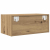 Szafki RTV 2 szt. Dąb Artisan 60x31x25,5 cm Drewno klejone