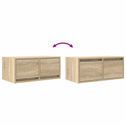 Szafka RTV Sonoma Oak 60x31x25,5 cm Drewno klejone