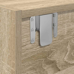 Szafka RTV Sonoma Oak 60x31x25,5 cm Drewno klejone