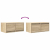 Szafka RTV Sonoma Oak 60x31x25,5 cm Drewno klejone