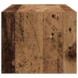 Szafki RTV 2 szt. Stare drewno 60x31x25,5 cm Drewno klejone