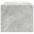Szafka RTV Beton Szary 60x31x25,5 cm Drewno klejone