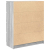 Komoda Szara Sonoma 80x35x99 cm Drewno klejone