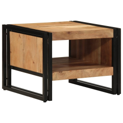 Stolik kawowy 50x50x38 cm Drewno lite Akacja