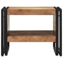 Stolik kawowy 50x50x38 cm Drewno lite Akacja