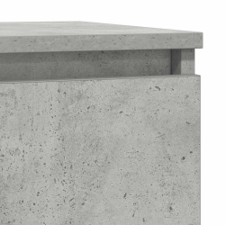 Komoda z szufladą Betonowa szarość 71x35x65 cm Drewno klejone
