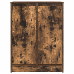 Komoda Dąb wędzony 57x34x76 cm Drewno klejone