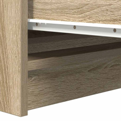 Komoda Sonoma Oak 100x35x99 cm Drewno klejone