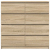 Komoda Sonoma Oak 100x35x99 cm Drewno klejone