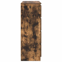 Komoda Dąb wędzony 100x35x99 cm Drewno klejone