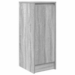 Komoda Szara Sonoma 29,5x34x76 cm Drewno klejone