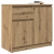 Komoda z szufladą Artisan Oak 71x35x65 cm Drewno klejone