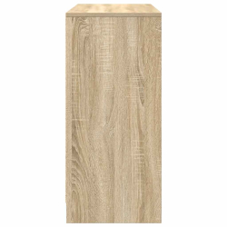 Komoda Sonoma Oak 85x34x76 cm Drewno klejone