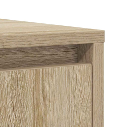 Komoda Sonoma Oak 85x34x76 cm Drewno klejone