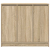 Komoda Sonoma Oak 85x34x76 cm Drewno klejone