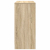 Komoda Sonoma Oak 85x34x76 cm Drewno klejone