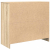 Komoda Sonoma Oak 85x34x76 cm Drewno klejone