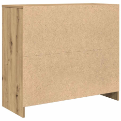 Komoda Artisan Dąb 85x34x76 cm Drewno klejone