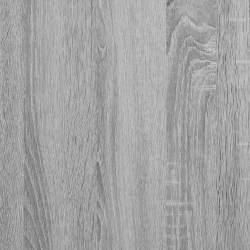Komoda Szara Sonoma 100x35x99 cm Drewno klejone