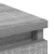 Komoda Szara Sonoma 100x35x99 cm Drewno klejone