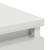 Komoda Biała 100x35x99 cm Drewno klejone