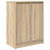 Komoda Sonoma Oak 57x34x76 cm Drewno klejone