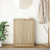 Komoda Sonoma Oak 57x34x76 cm Drewno klejone