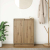 Komoda Artisan Oak 57x34x76 cm Drewno klejone