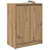 Komoda Artisan Oak 57x34x76 cm Drewno klejone