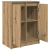 Komoda Artisan Oak 57x34x76 cm Drewno klejone