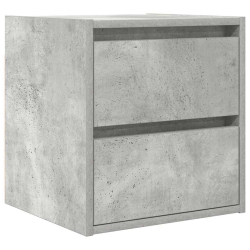Szafka nocna wisząca Betonowa Szara 38x34x40 cm